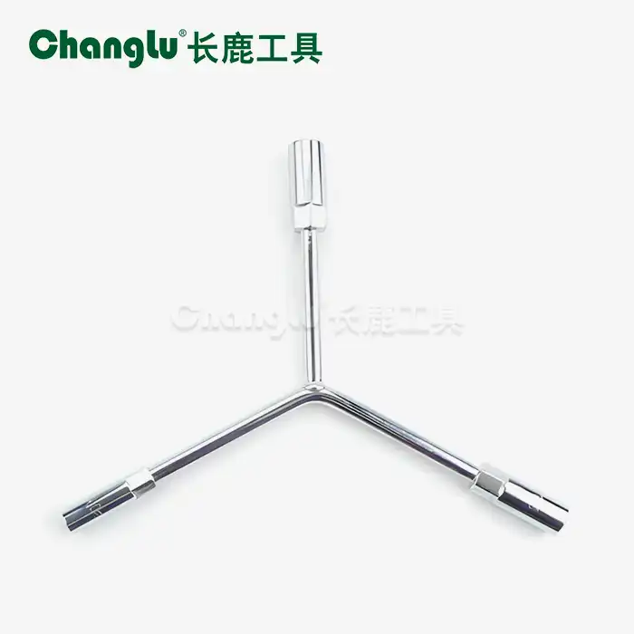 Mirror three way wrench